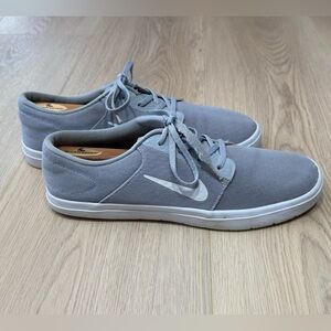 Nike SB Portmore Il Ultralight skate shoes Wolf Grey Men’s Size 10.5